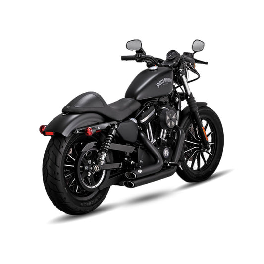 Vance & Hines 47333 Shortshots PCX Exhaust Black for 2018-2024 Harley-Davidson Softail