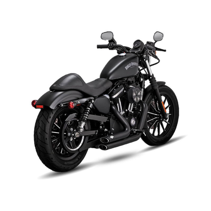 Vance & Hines 47335 Shortshots PCX Exhaust Black for 2018-2024 Harley-Davidson Softail