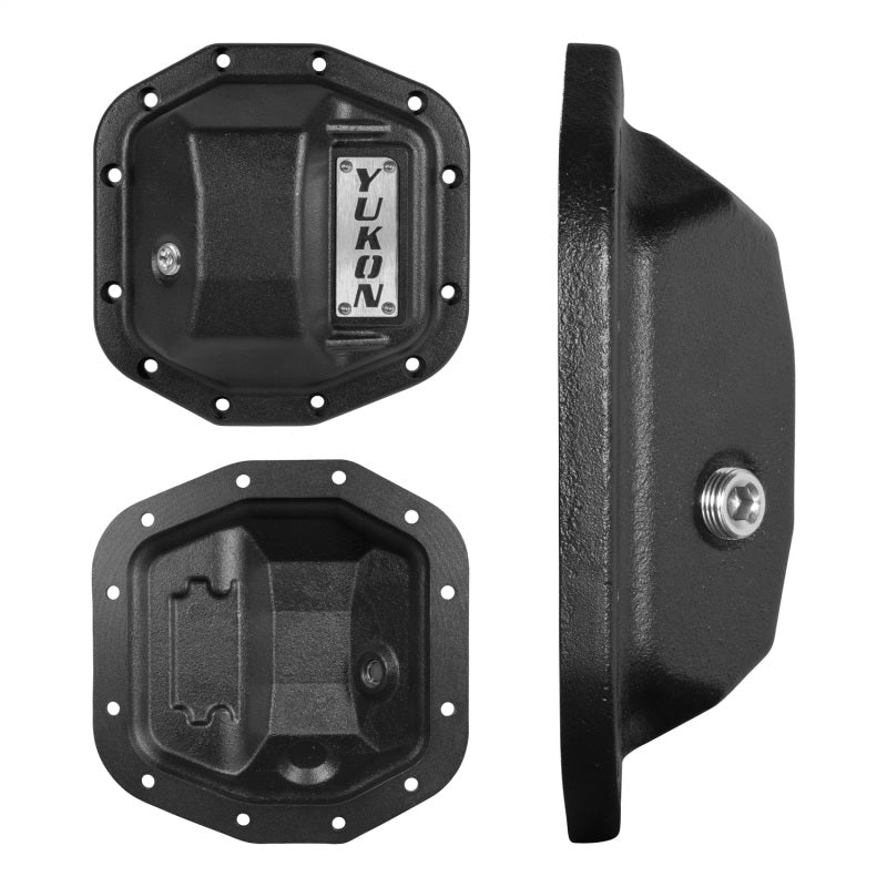 Yukon Gear & Axle YHCC-D35JL Hardcore Nodular Iron Cover for 2018 Jeep Wrangler JL Rear Dana 35