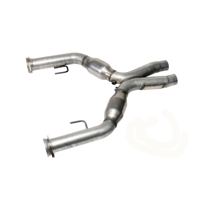 BBK Performance 1637 Short Mid X-Pipe with Catalytic Converters (2-3/4 in) for 2005-2010 Ford Mustang GT 4.6L