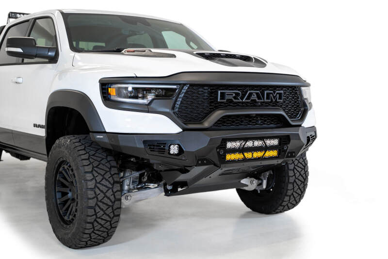 Addictive Desert Designs for 2021 Ram 1500 TRX Bomber Front Bumper (20in Lights)