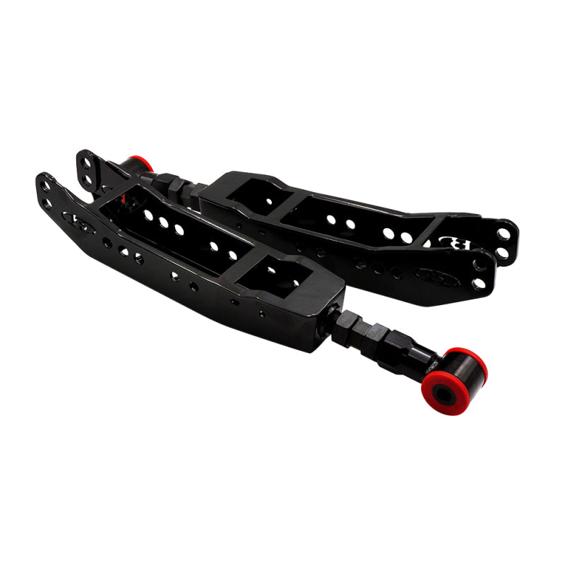 BLOX Racing Rear Lower Control Arms - Black (2013+ Subaru BRZ/Toyota 86 / 2008-2023 Subaru WRX/STI) BXSS-50010-BK