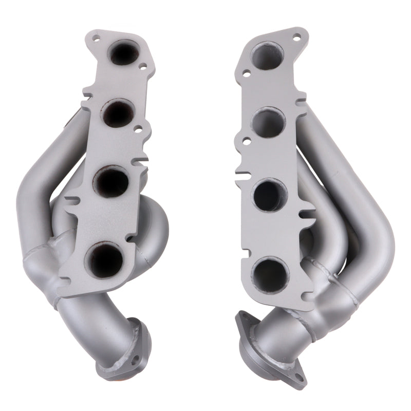 BBK Performance 1943 Shorty Headers 1-3/4 Titanium Ceramic for 2011-2014 Ford F-150 5.0L Coyote