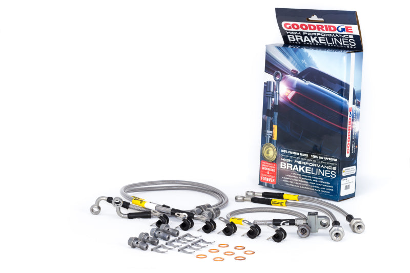 Goodridge 00-06 Chevrolet Tahoe SS Brake Line Kit 14175