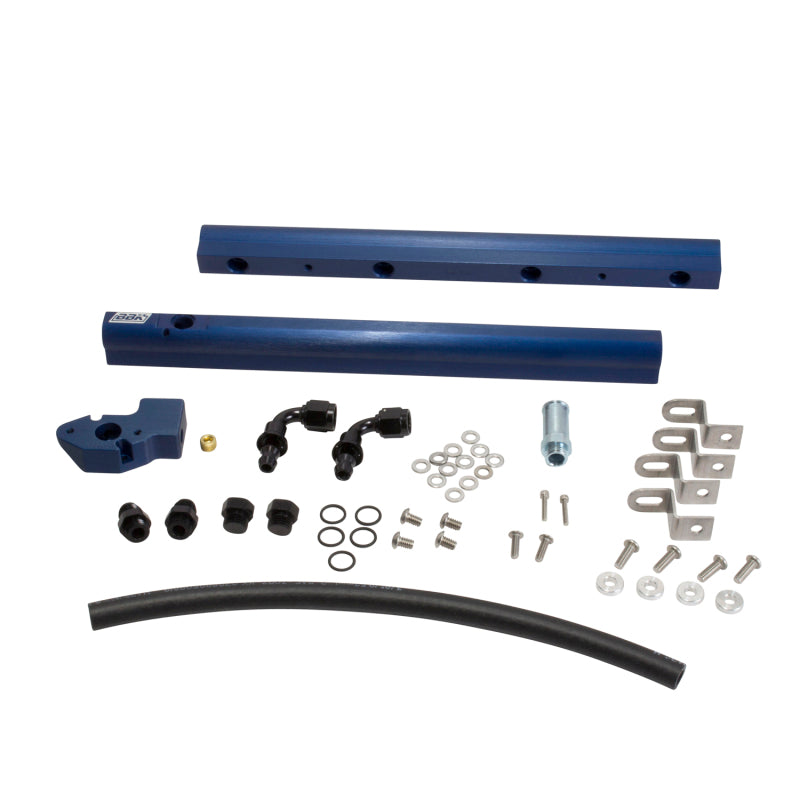 BBK Performance 5017 High Flow Fuel Rail Kit Billet Aluminum for 2005-2010 Ford Mustang GT 4.6L