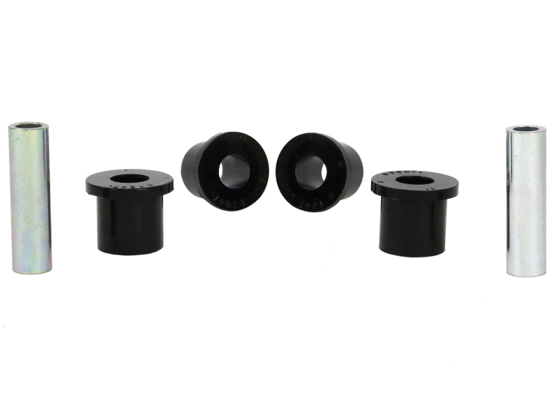 Whiteline W71647 Rear Spring Eye and Shackle Bushing for 1998-2004 Nissan Frontier, 2000-2004 Nissan Xterra