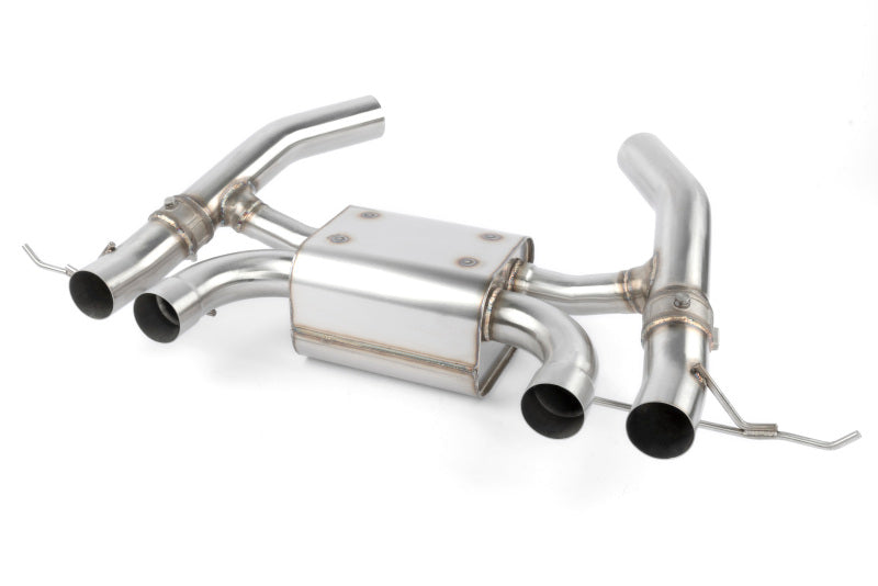 Dinan 21-27 BMW M3/M4 (G80/G82/G83) Valved Axleback Exhaust System - Black Tips