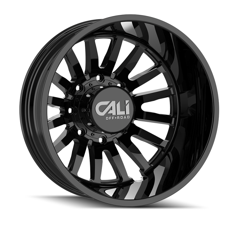 Cali Off-Road Summit Dually Rear 20x8.25 8x200 -192mm Gloss Black Wheel 9110D-2877GBR192
