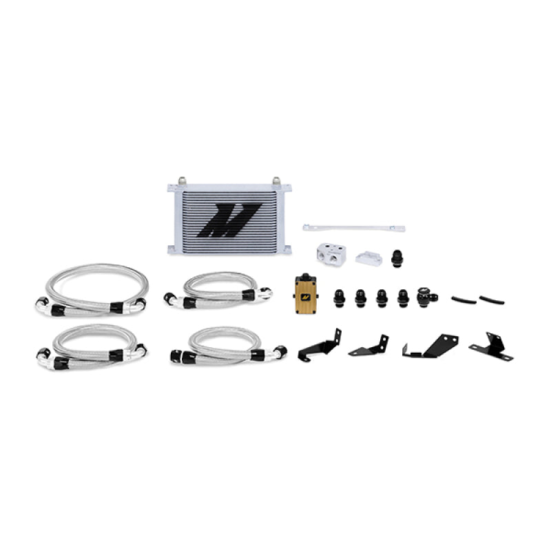 Mishimoto 04-06 Pontiac GTO 5.7L/6.0L Thermostatic Oil Cooler Kit - Silver - #MMOC-GTO-04T