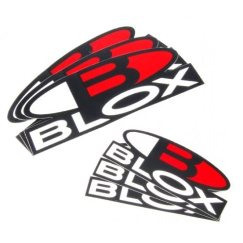 BLOX Racing BLOX Logo Die Cut Decal - Medium BXAP-00062