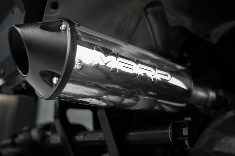 MBRP Hawkeye 325/Sportsman ETX 5in Single Slip-On Perf. Series Exhaust