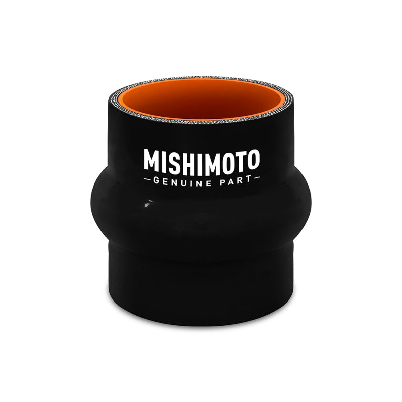 Mishimoto 3in. Hump Hose Silicone Coupler - Black - #MMCP-3HPBK