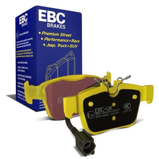EBC 2017+ Alfa Romeo Giulia 2.0T Yellowstuff Rear Brake Pads DP42315R