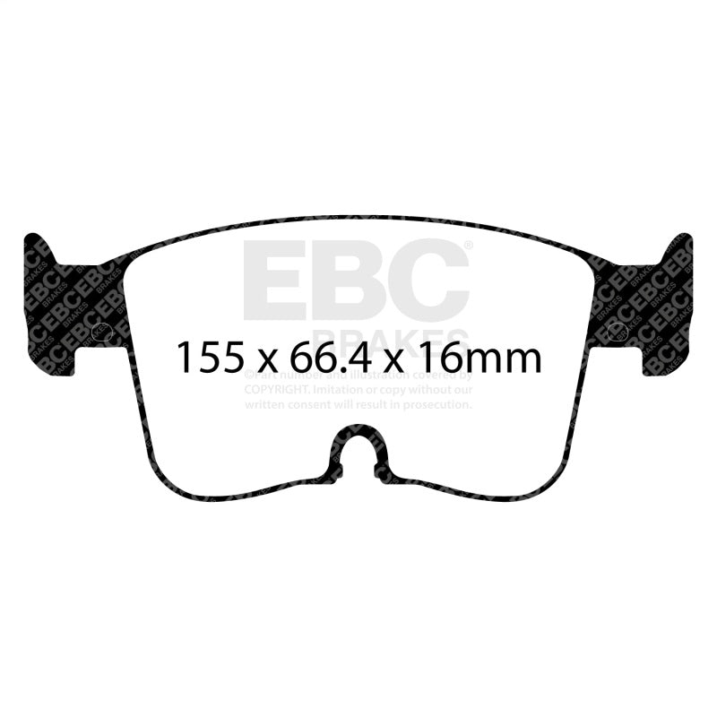 EBC 2022+ Audi A3 2.0T (40) Front Bluestuff Brake Pads DP52479NDX