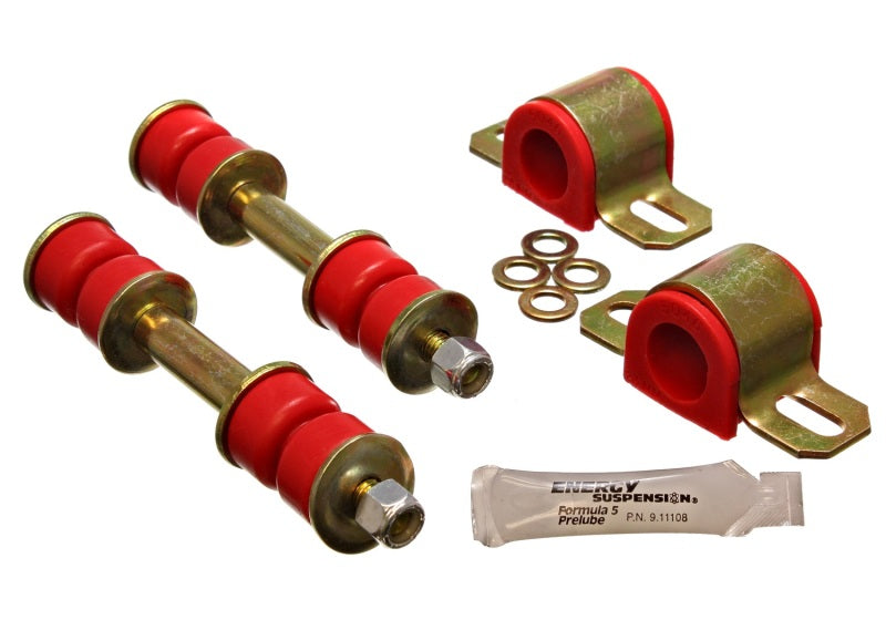 Energy Suspension for 89-94 Pickup 2WD Red 23mm Front Bar Bushing Set 8.5105R