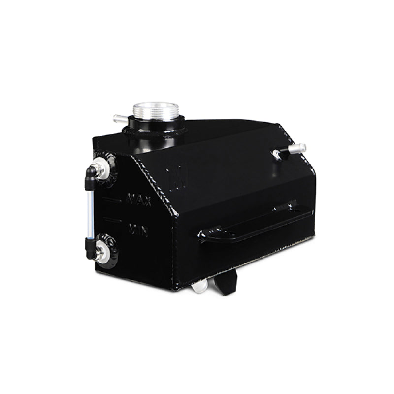 Mishimoto 2015 Ford Mustang EcoBoost / 3.7L / 5.0L Aluminum Coolant Expansion Tank - Black - #MMRT-MUS-15EBK