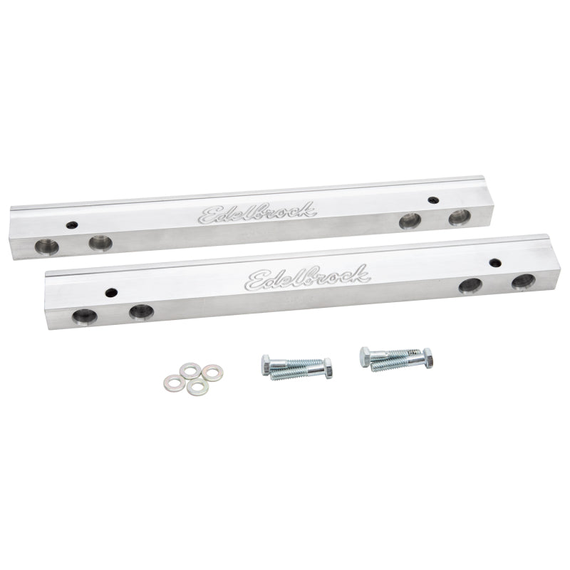Edelbrock 3637 Pontiac Torker Fuel Rail Kit for Use with 50565