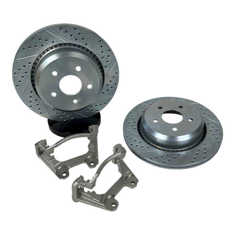 Baer Brakes 21-26 Jeep Wrangler JL/20-25 Gladiator JT Big Claw Performance Rear Rotors