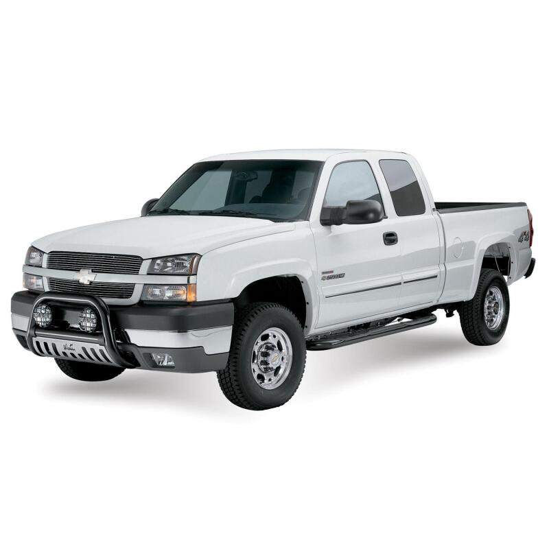 Westin 25-1955 Signature 3 Nerf Bars for 2001-2014 Chevrolet Silverado / GMC Sierra Black