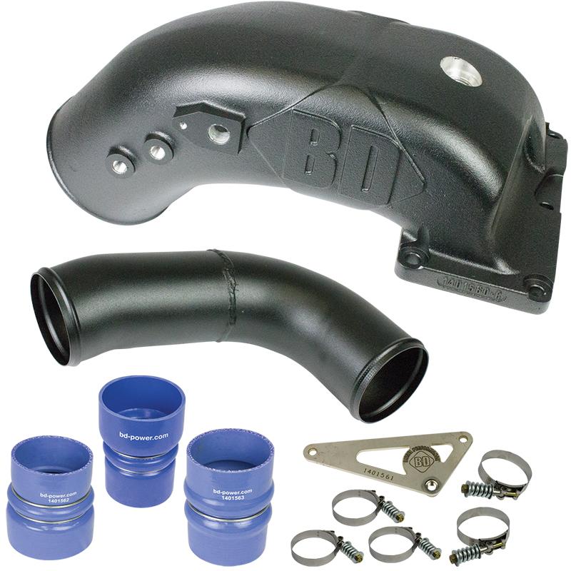 BD Diesel X-Flow Air Intake Heater Kit - 08-12 Dodge 6.7L Cummins 1041563