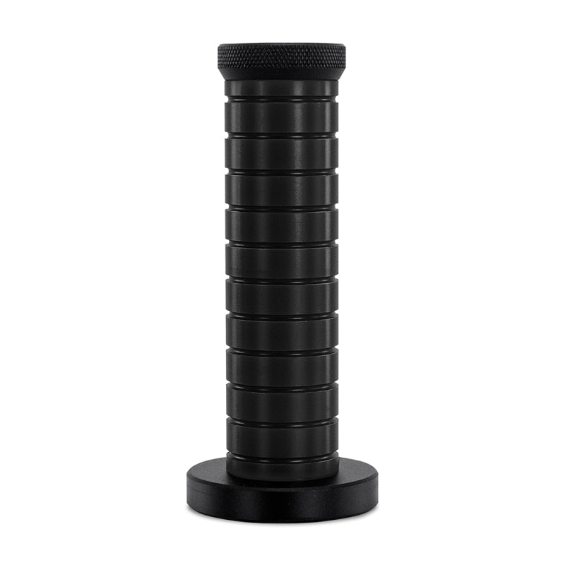 Mishimoto Weighted Grip Shift Knob - Black / Black - #MMSK-BMXBKBK