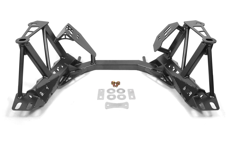 BMR 1979-1995 Ford Mustang K-Member Premium Version without Spring Perches - Black Hammertone