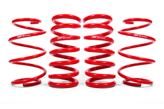 BMR 15-26 Ford Mustang S550 Lowering Spring Kit (Set Of 4) - Red