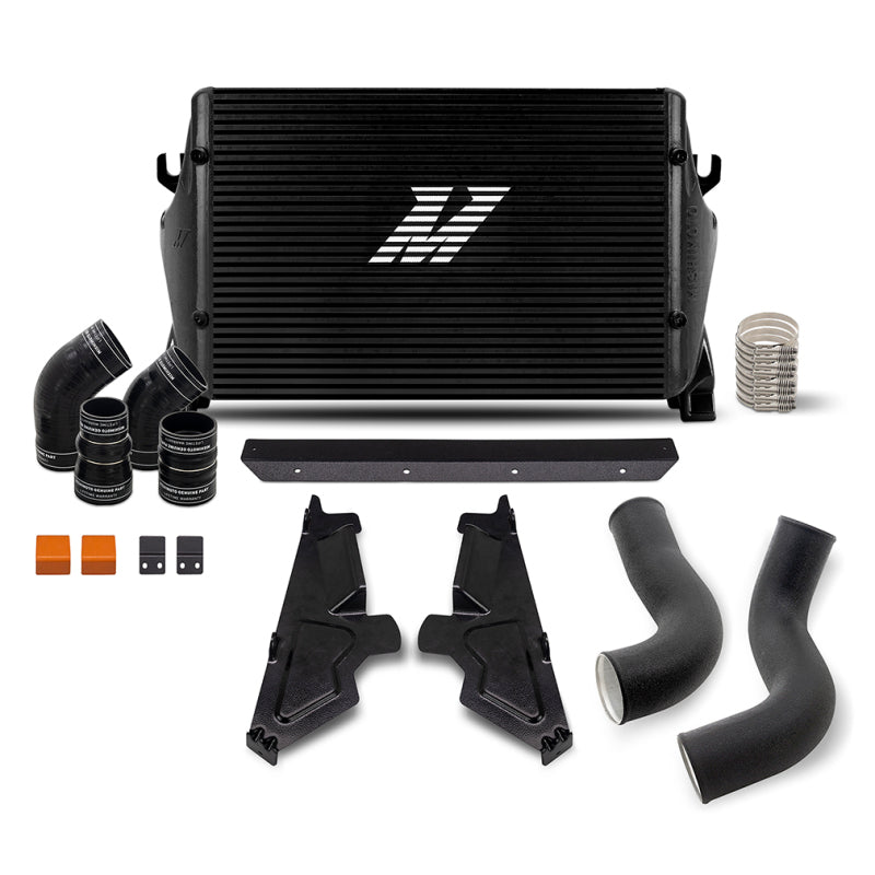 Mishimoto 2019+ Dodge Ram 6.7L Cummins Intercooler Kit / BK Cooler - WBK Pipes - #MMINT-RAM-19KBKWBK