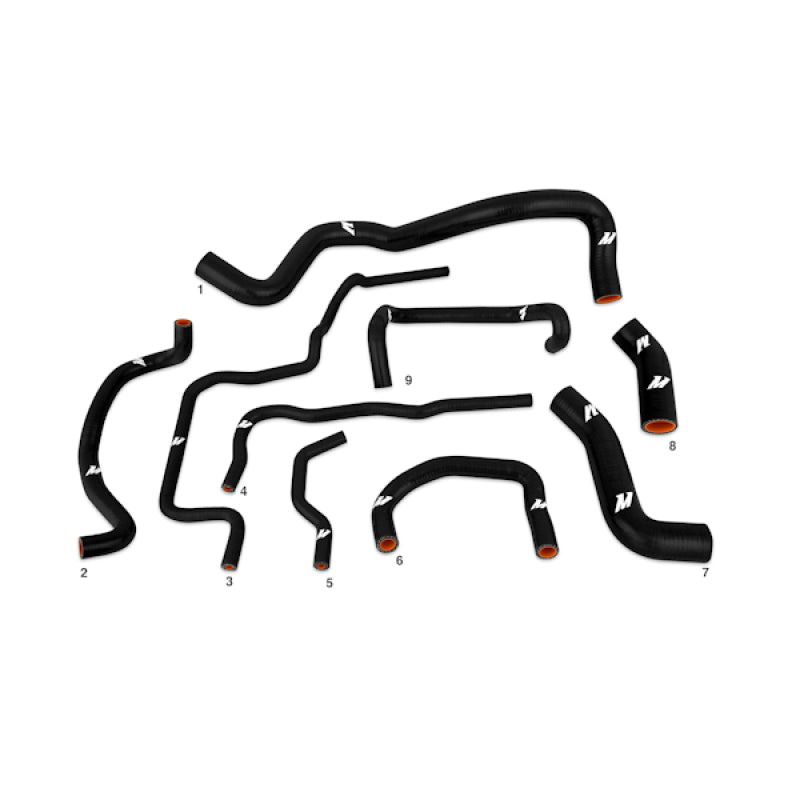 Mishimoto 99-05 Volkswagen Golf 1.8T Black Silicone Hose Kit - #MMHOSE-GLF-99BK