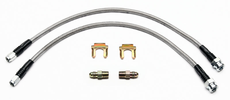 Wilwood Flexline Kit Front 1995-98 Nissan 240SX w/ FSL4 Caliper - #220-9199