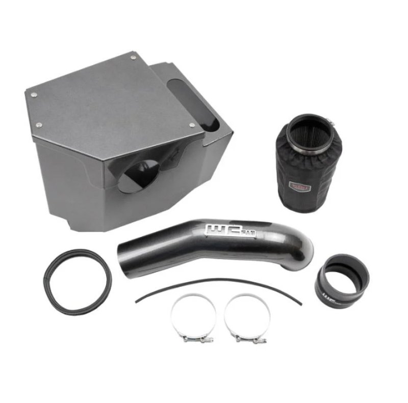 Wehrli Custom Fabrication WCF100702-GW 4in Intake Kit Gloss White for 2020-2026 Chevrolet Silverado / GMC Sierra 2500 HD / 3500 HD 6.6L L5P Duramax