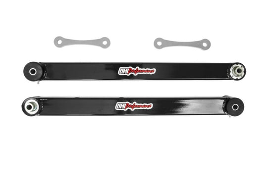 UMI Performance 3626-B Boxed Lower Control Arms Polyurethane/Roto-Joint Black