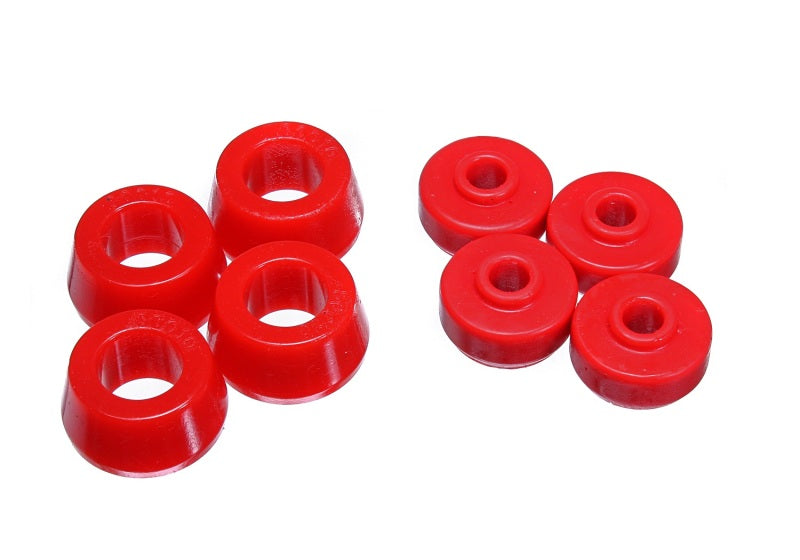 Energy Suspension for 1996-2009 Toyota 4Runner Rear Shock Bushings (Red) 8.8102R