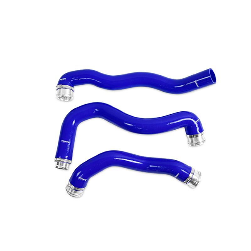 Mishimoto 08-10 Ford 6.4L Powerstroke Coolant Hose Kit (Blue) - #MMHOSE-F2D-08BL