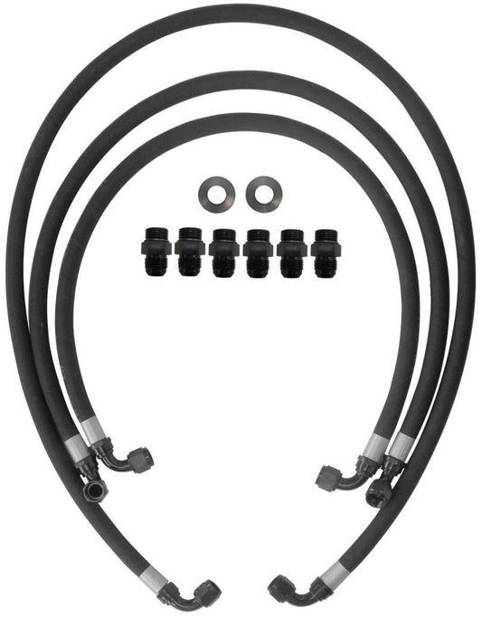 Fleece Performance FPE-TL-LBZ-LMM for 06-10 GM Duramax 6.6L LBZ/LMM Allison Transmission Cooler Lines