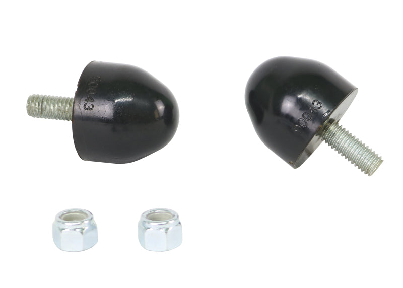 Whiteline W93506 Universal Bump Stops H 39.7mm 38.1mm Dia Bullet Shaped