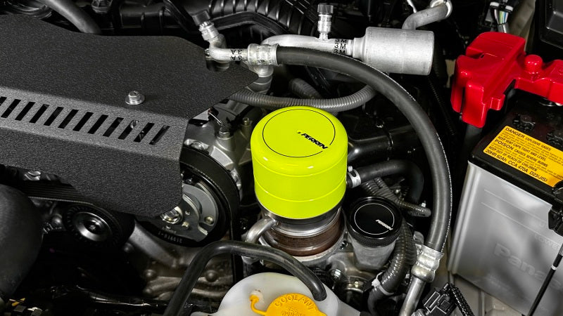 PERRIN 15-26 Subaru WRX & 13-26 BRZ/FR-S/86/GR86 Oil Filter Cover - Neon Yellow