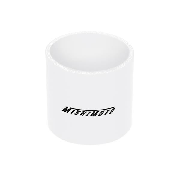 Mishimoto 3.0in. Straight Coupler White - #MMCP-30SWH