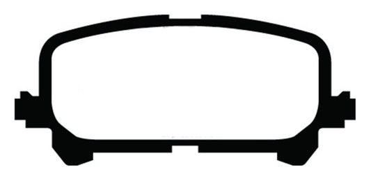EBC 14+ Acura MDX 3.5 Greenstuff Rear Brake Pads DP63025