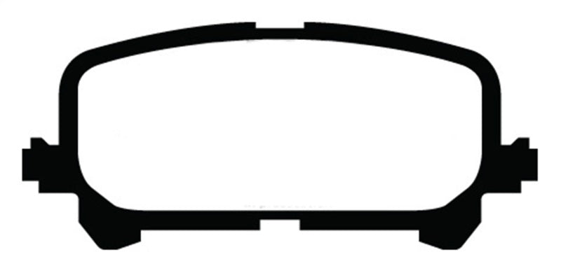 EBC 14+ Acura MDX 3.5 Ultimax2 Rear Brake Pads UD1724