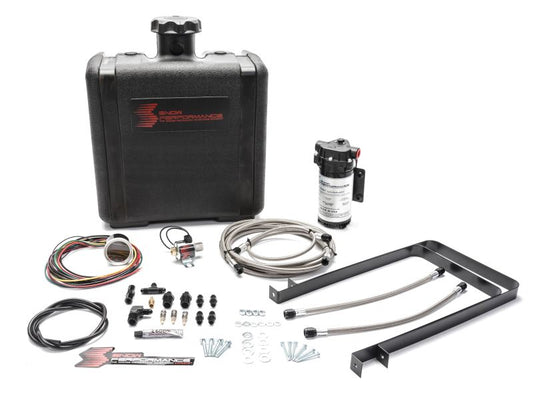 Snow Performance SNO-410-BRD for 07-17 Cummins 6.7L Stage 2 Boost Cooler Water Injection Kit (SS Braided Line & 4AN)