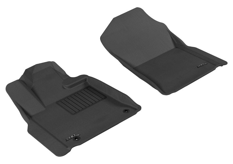 3D MAXpider Kagu Front Floor Mats for 2007-2011 Toyota Tundra