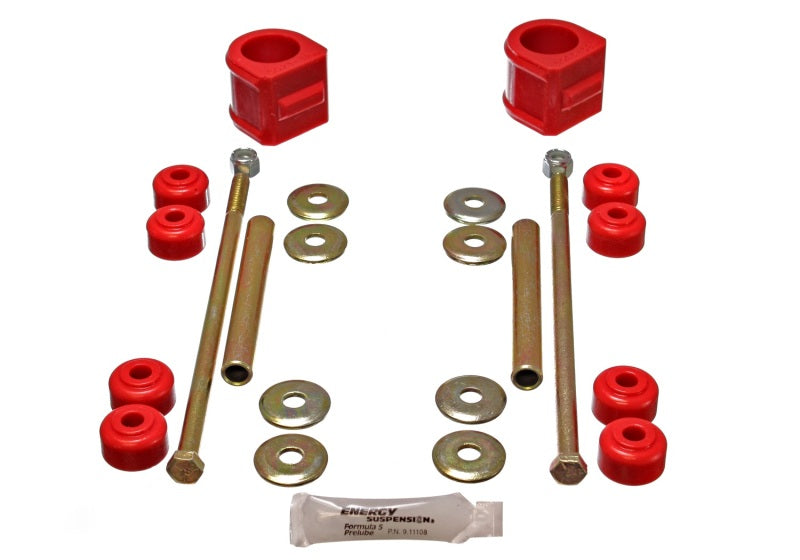 Energy Suspension for GM 4 X Front Stab Bar Bushing - Red 3.5136R