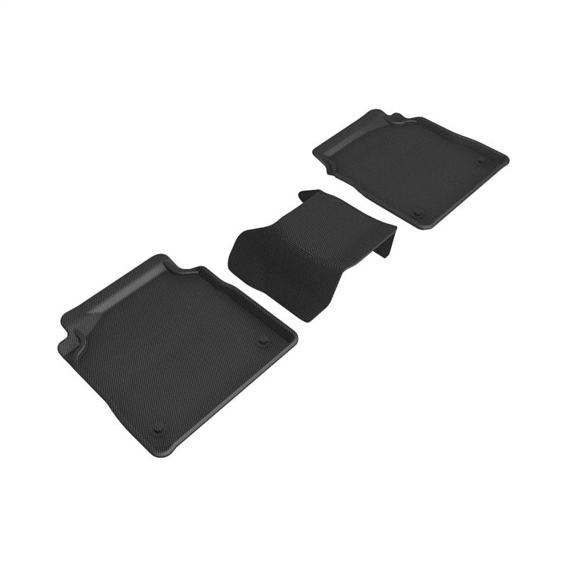 3D MAXpider Kagu Rear Floor Mats for 2018-2023 Lexus LS