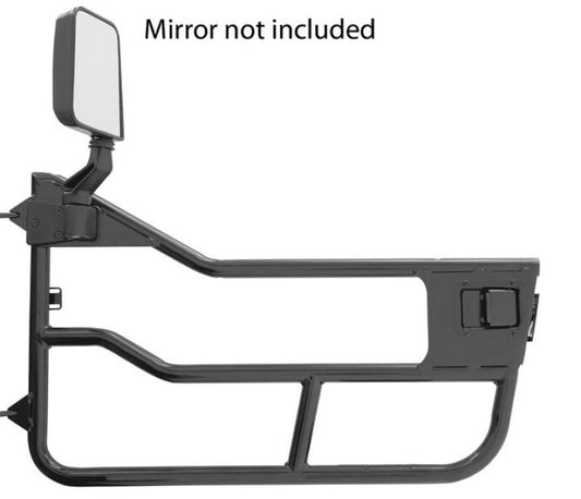 Bestop 76-86 Jeep Cj7 / 87-95 Wrangler YJ Element Doors (Matte Black)
