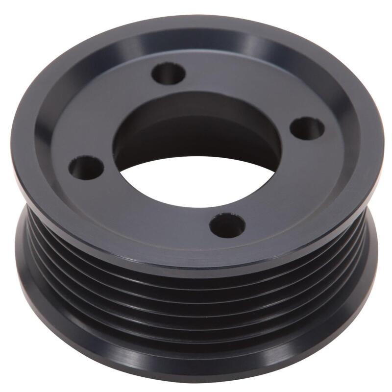 Edelbrock 15813 Pulley Supercharger Enforcer 8 Rib 3.5 in Black