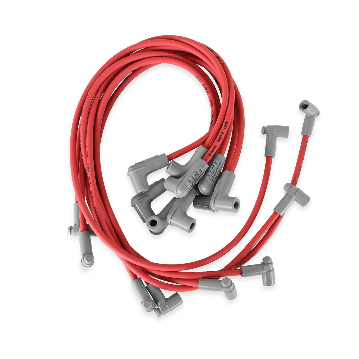 MSD 31299 Red Super Conductor Big Block for Chevy for use with Low Profile Distributor