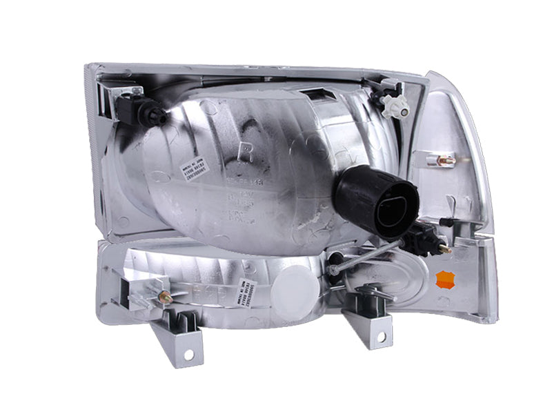 ANZO 1999-2004 Ford F-250 Super Duty Crystal Headlights