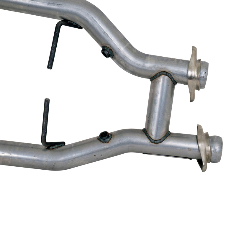 BBK Performance 1538 Short Mid H-Pipe with Catalytic Converters (2-1/2 in) for 1996-2004 Ford Mustang GT Cobra 4.6L