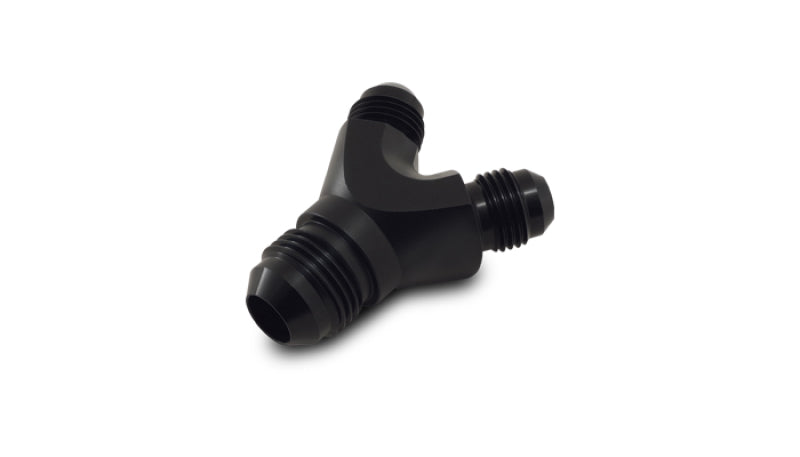 Vibrant -12AN x -8AN x -8AN Y-Adapter Fitting - Aluminum
